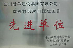 高新区对口援建先进单元