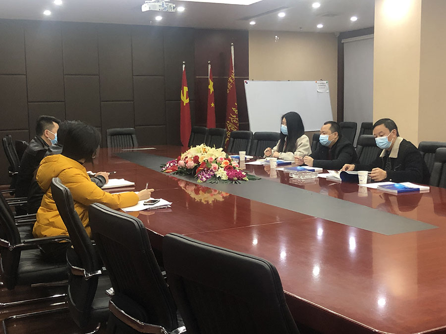 金牛区统战部辅导亲临四川腾博汇游戏官网建设集团视察领导疫情防控和复工复产工作AA